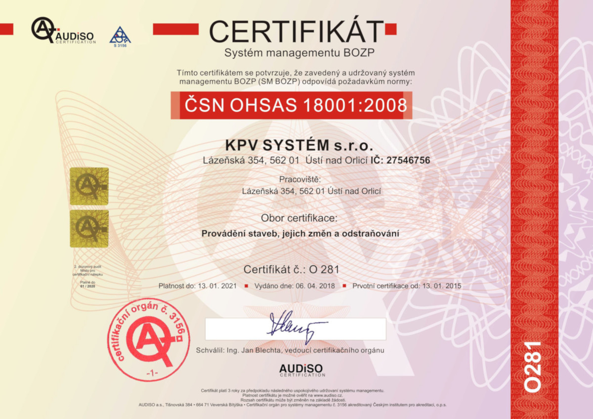OHSAS 18001